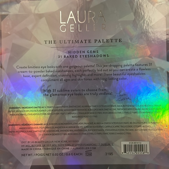 Laura Geller Hidden Gems Eyeshadow Palette - Picture 2 of 3